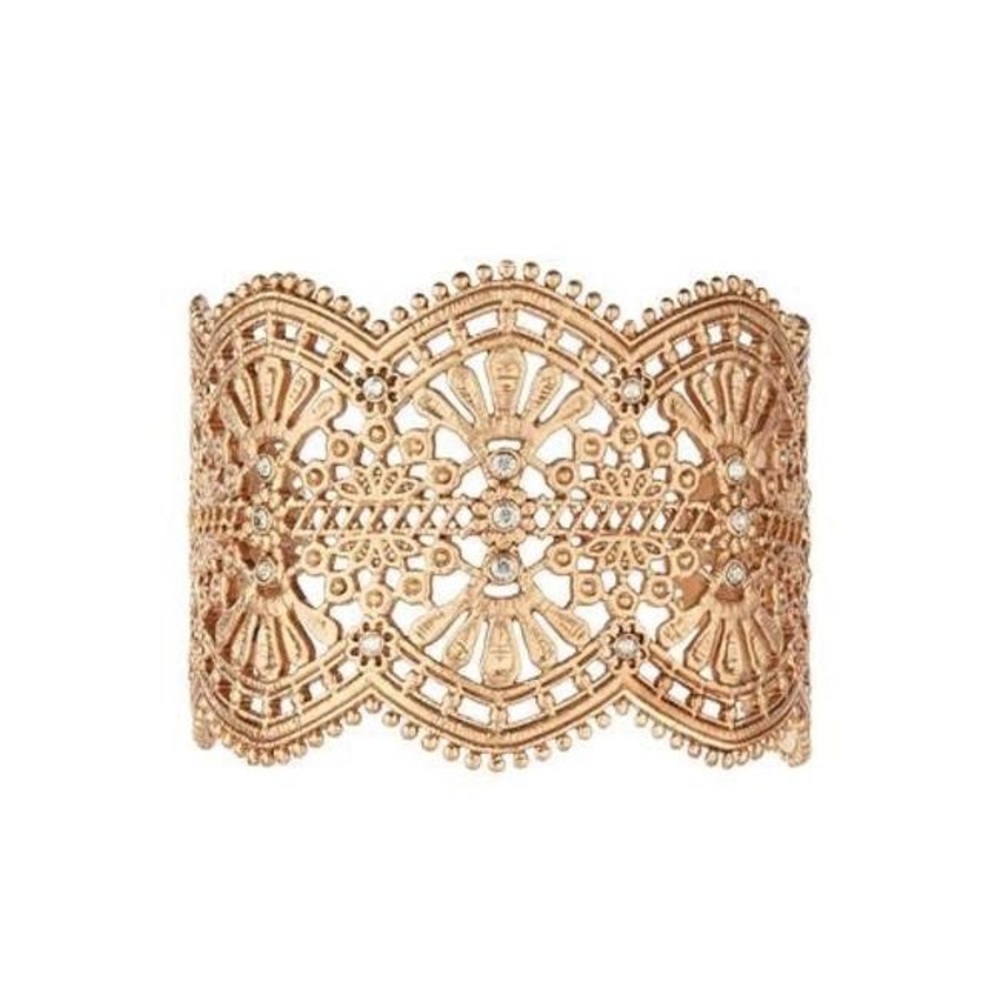 Queen's Lace Statement Cuff